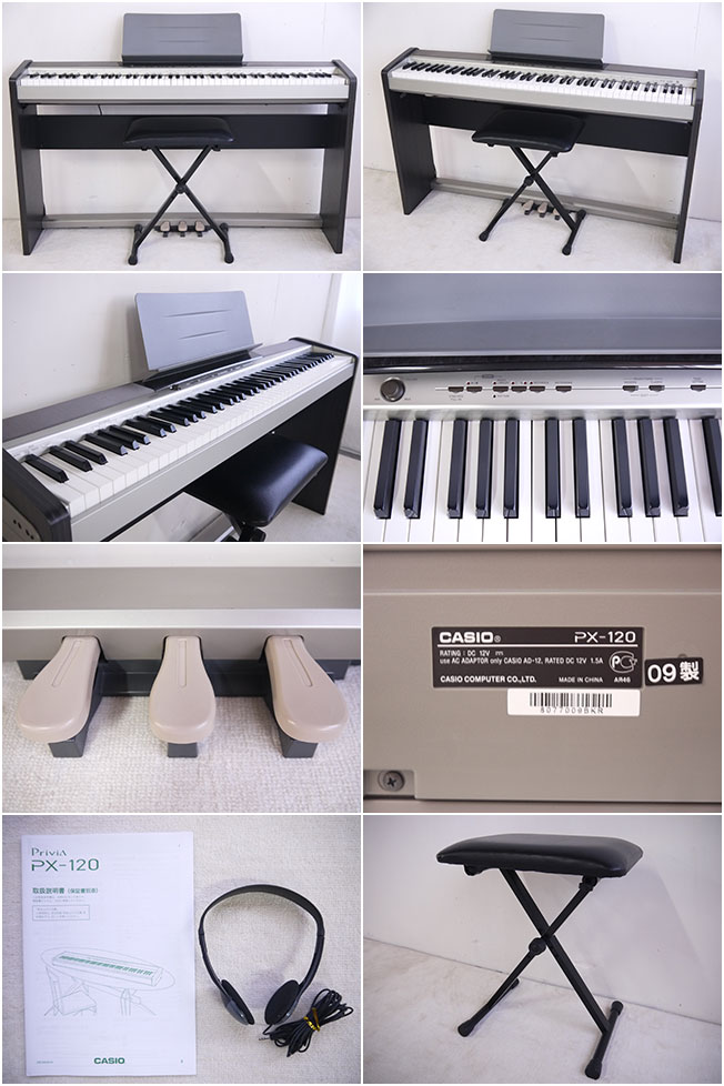 カシオ Privia PX-120 09年製｜中古電子ピアノ販売ならミューズ
