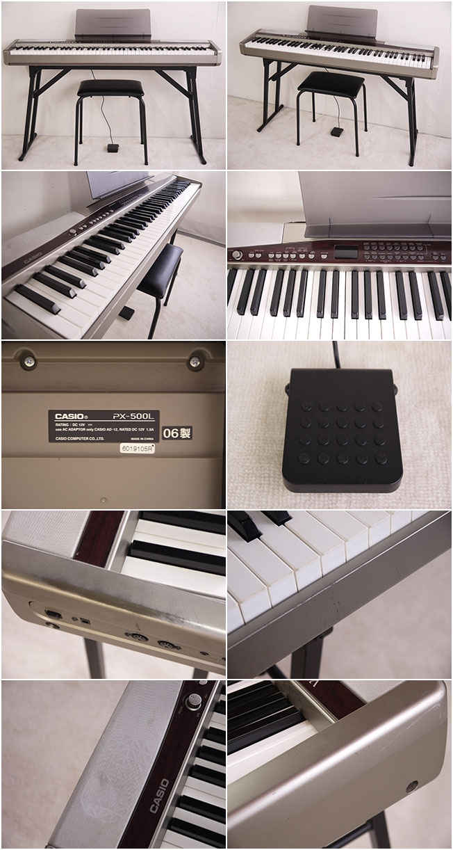 カシオ Privia PX-500L 06製｜中古電子ピアノミューズ