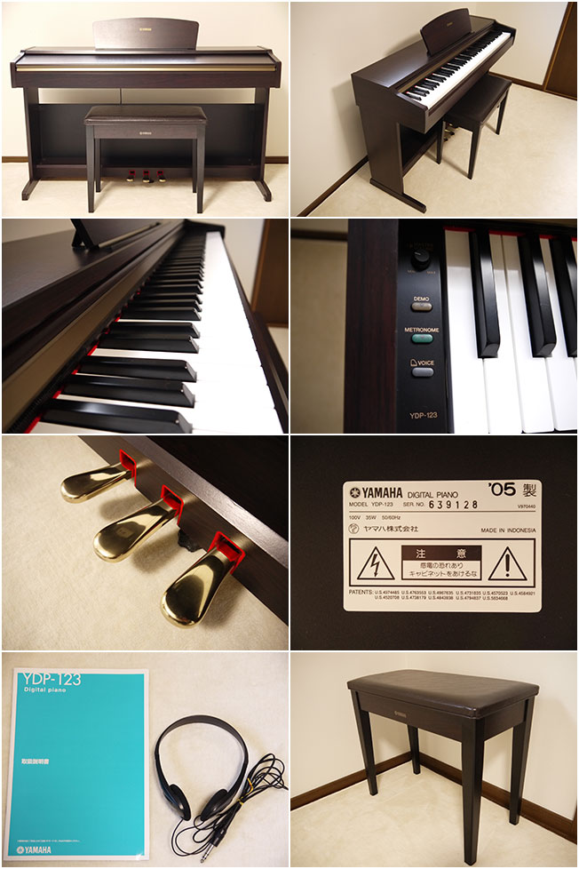 ヤマハ YDP123 05年製｜中古電子ピアノ販売ならミューズ